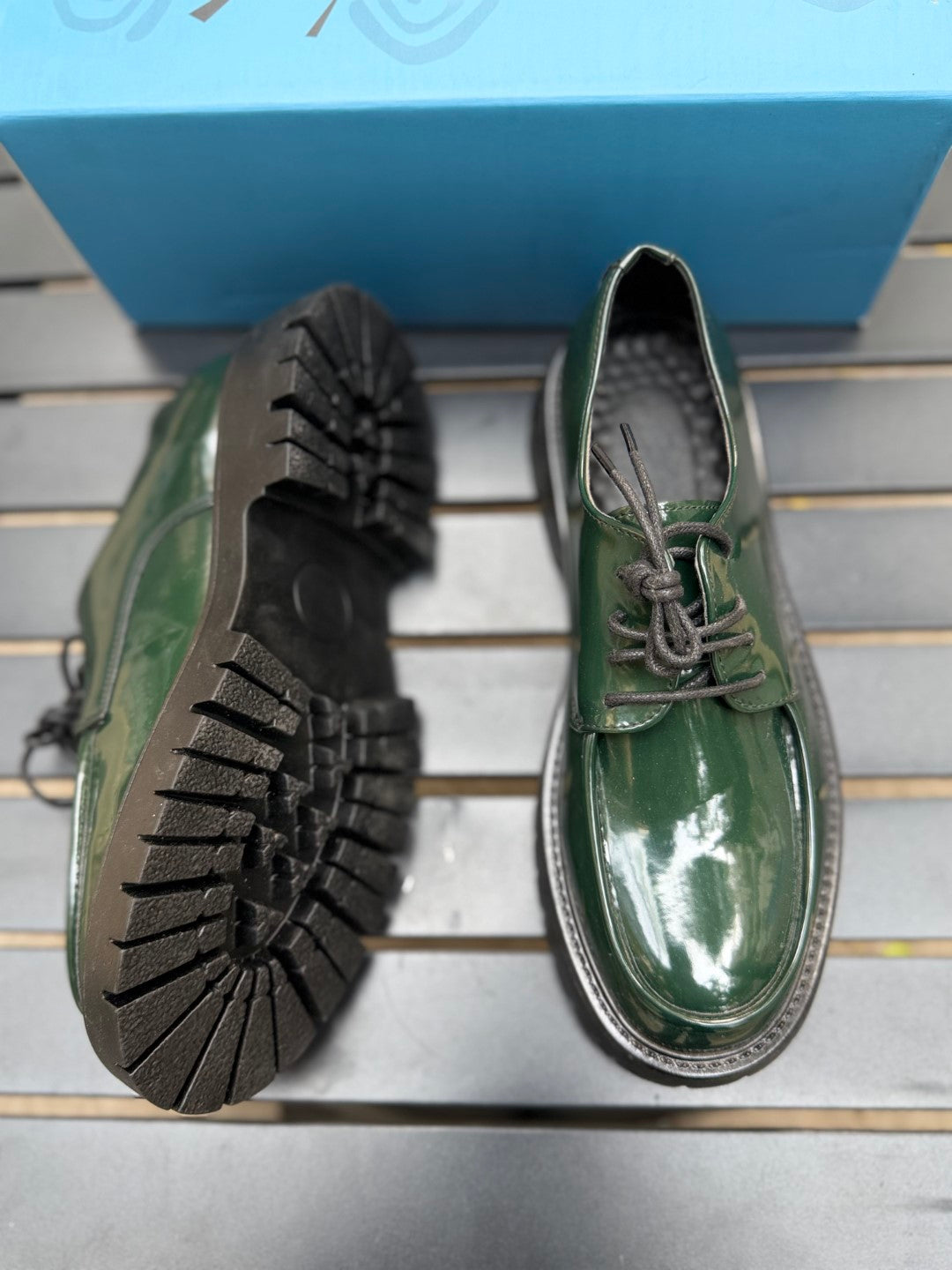 Forest green oxford