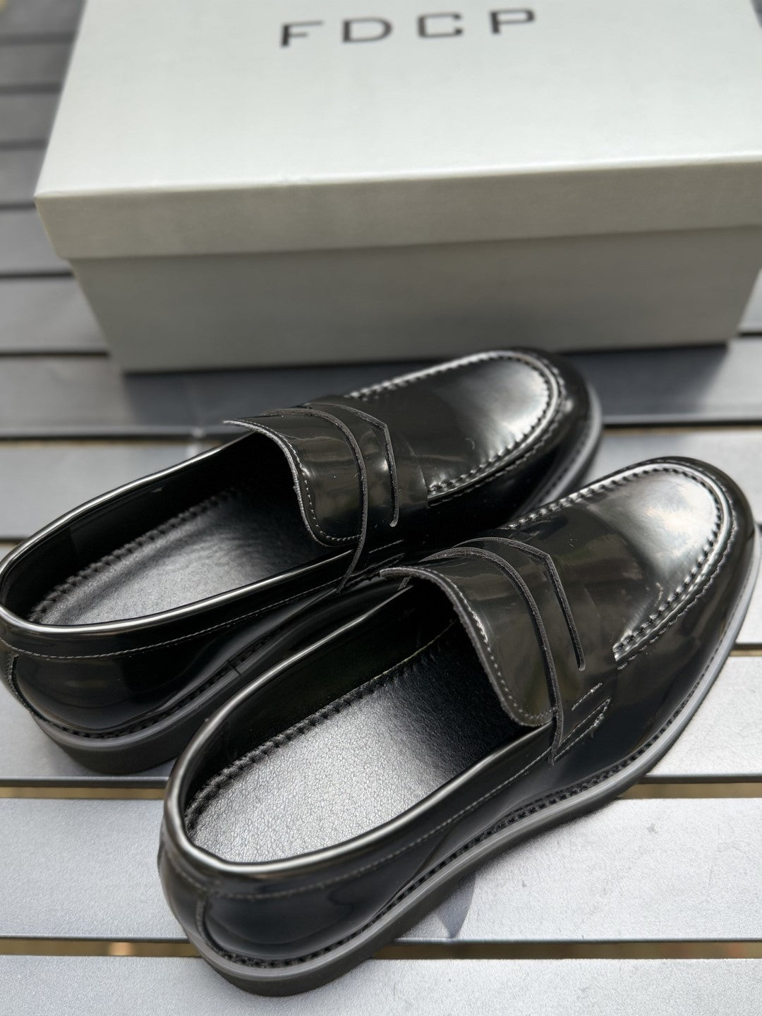 Chunky loafers