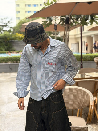 Gangster Stripe Shirt