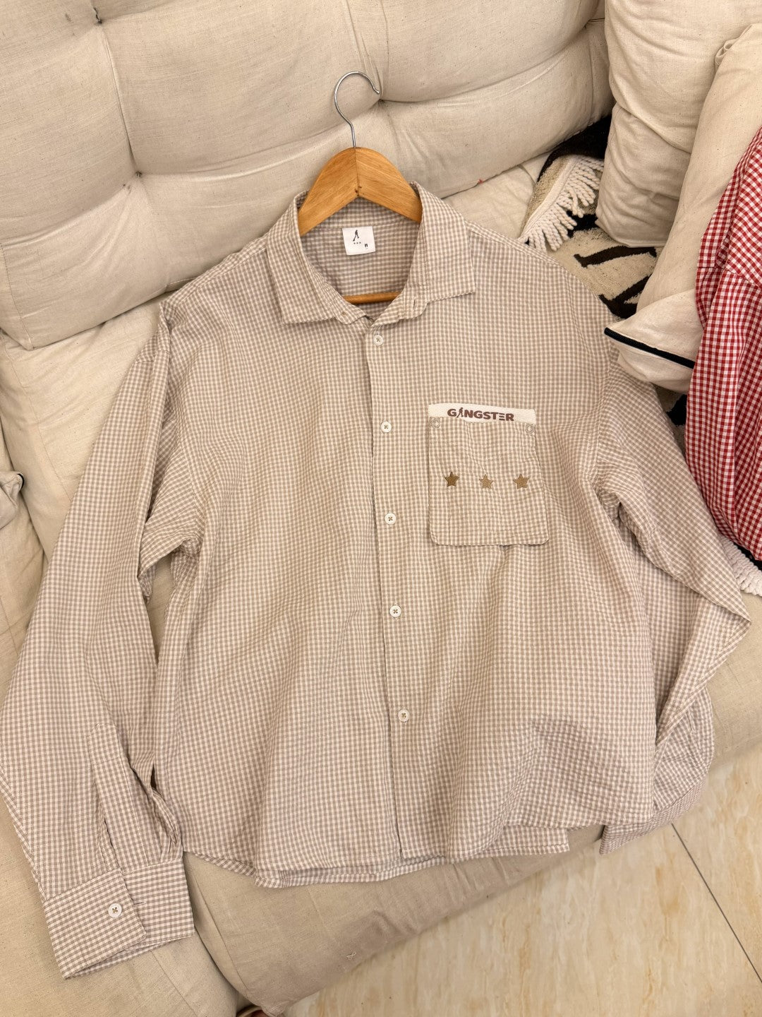 Gangster Check Shirt