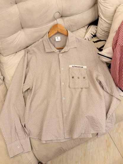 Gangster Check Shirt