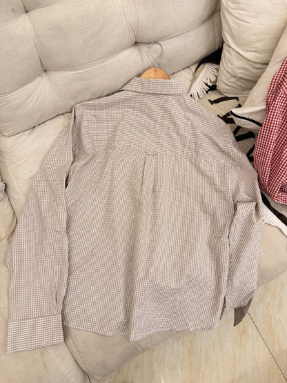 Gangster Check Shirt