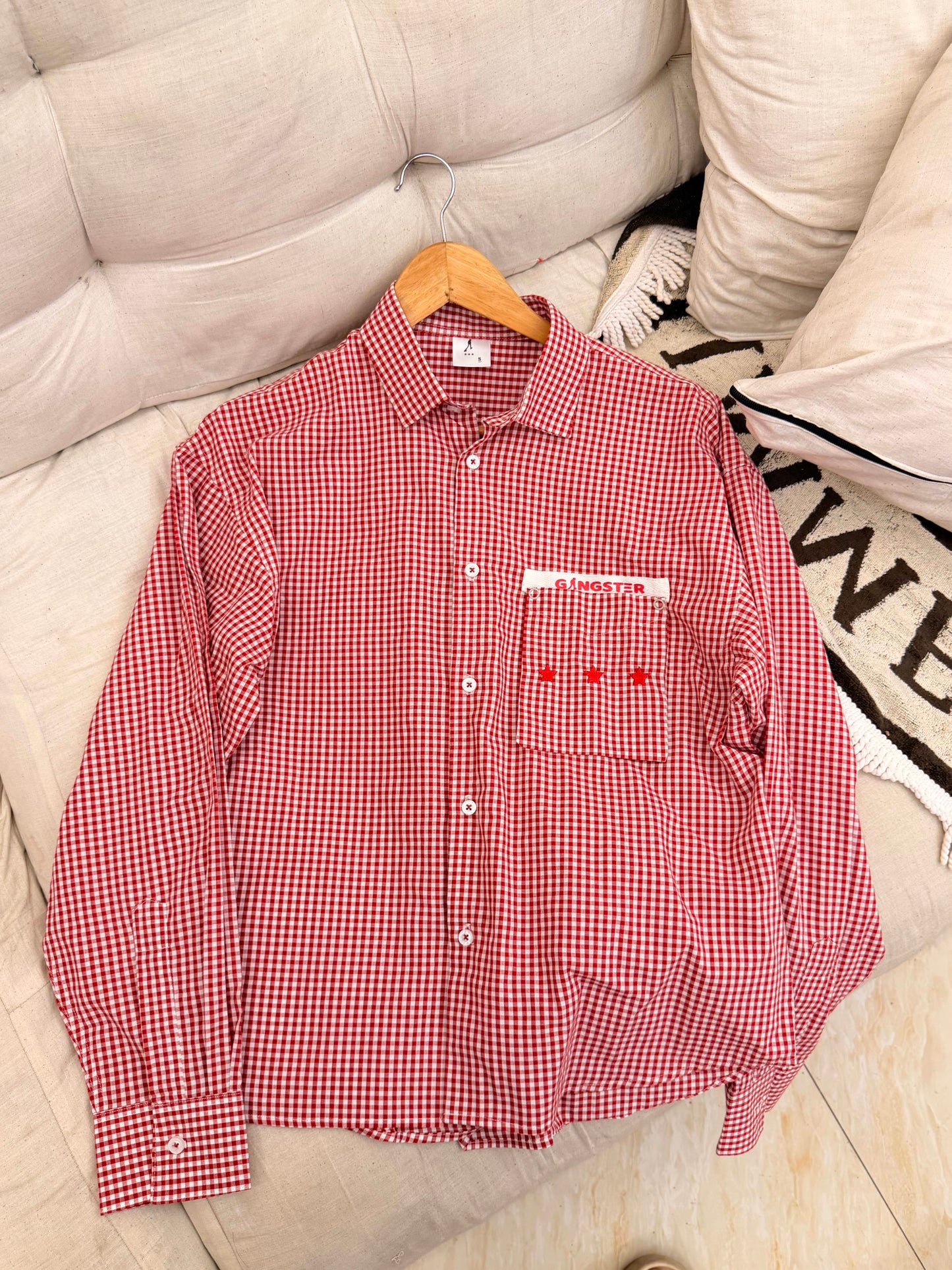 Gangster Check Shirt