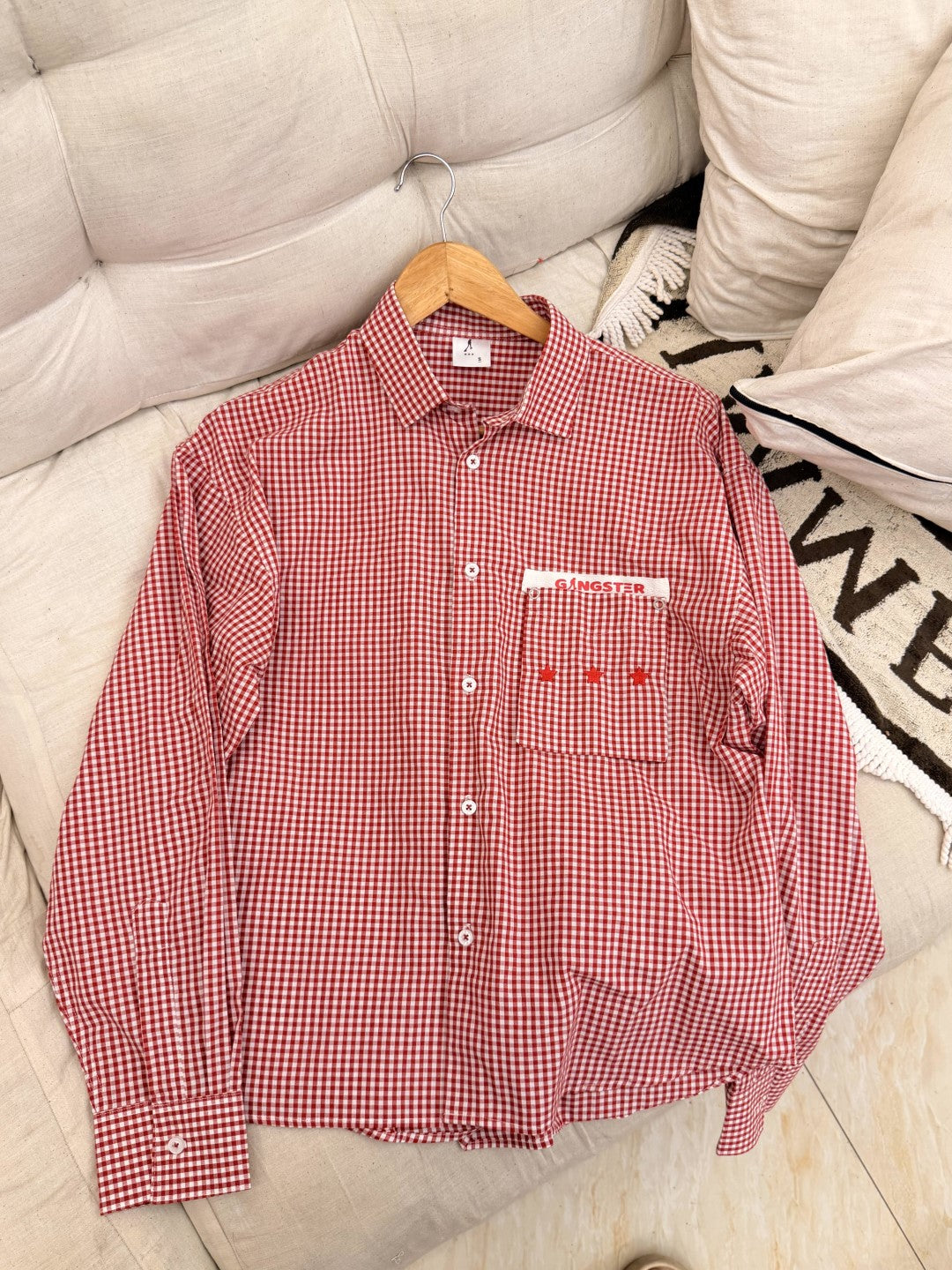 Gangster Check Shirt