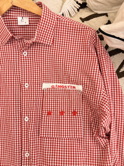 Gangster Check Shirt