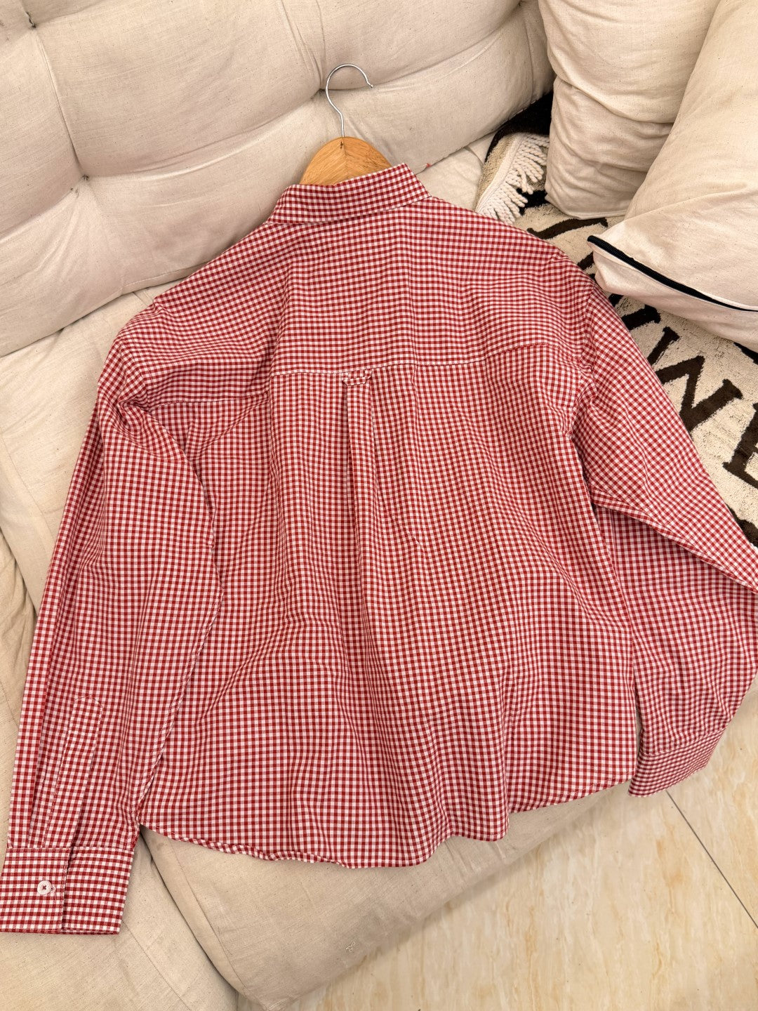Gangster Check Shirt