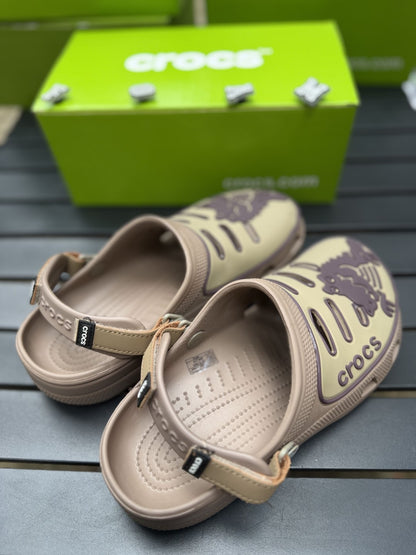 Alligator themed crocs