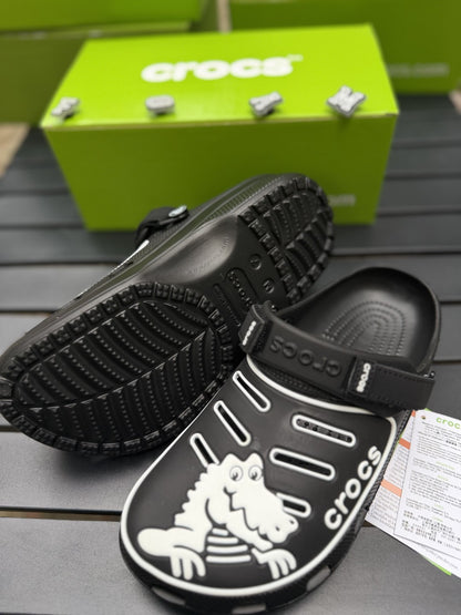 Alligator themed crocs