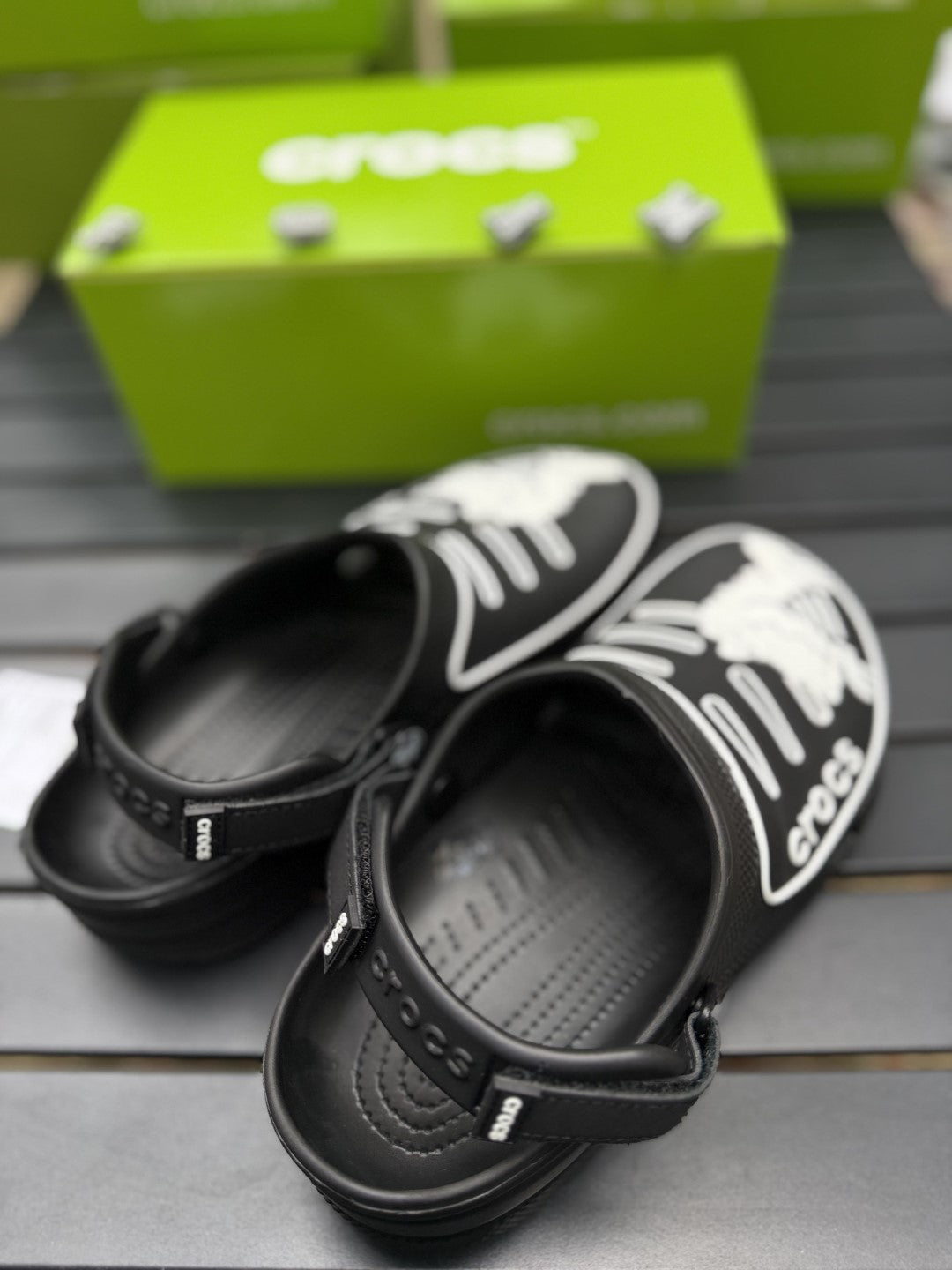 Alligator themed crocs