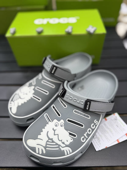 Alligator themed crocs