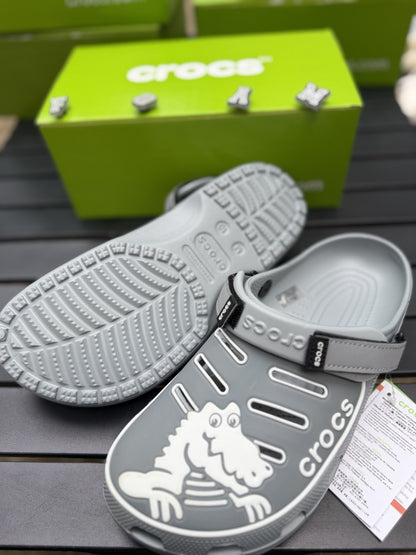 Alligator themed crocs