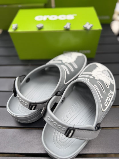 Alligator themed crocs