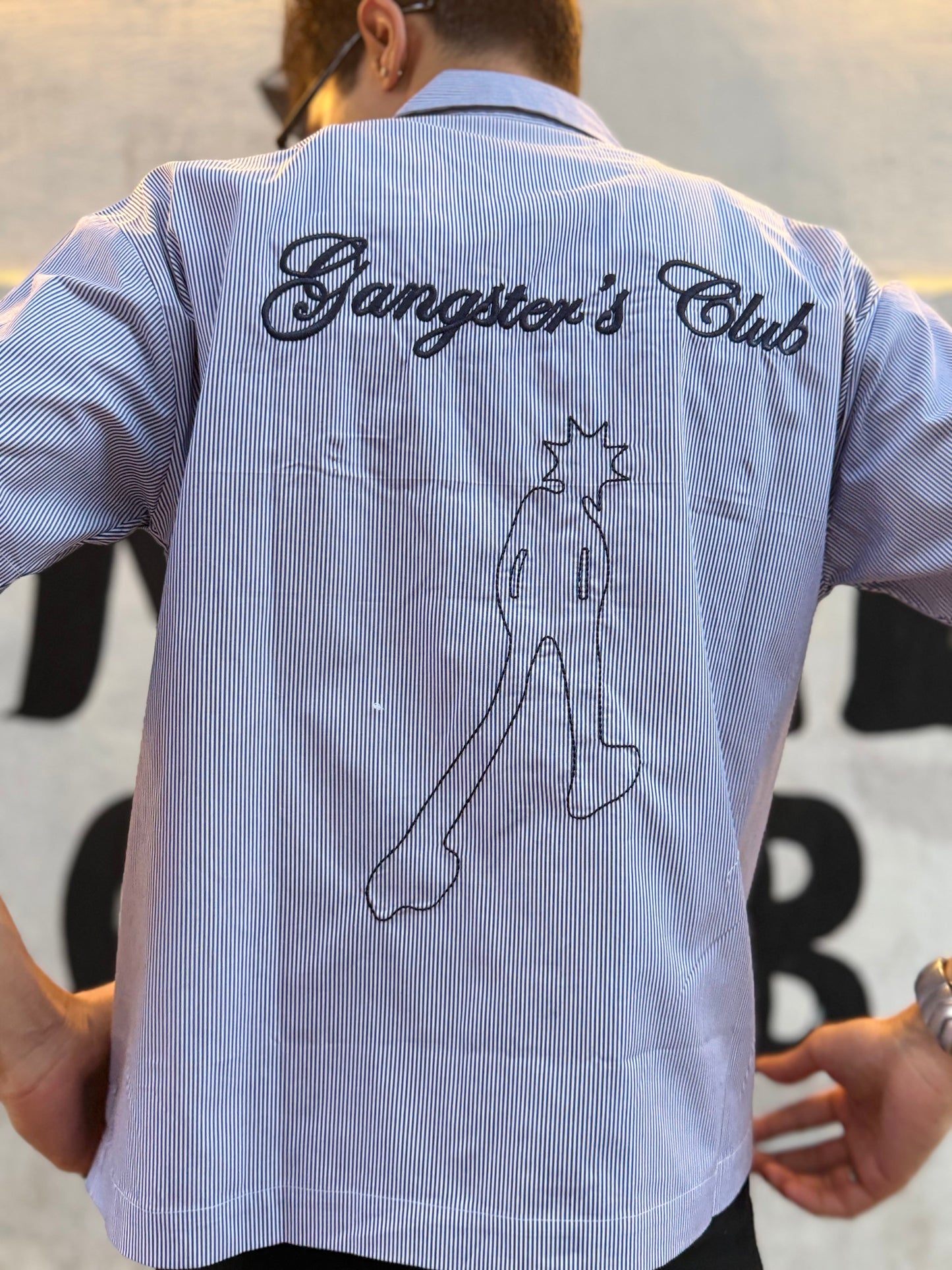 Gangsta crop summer shirt