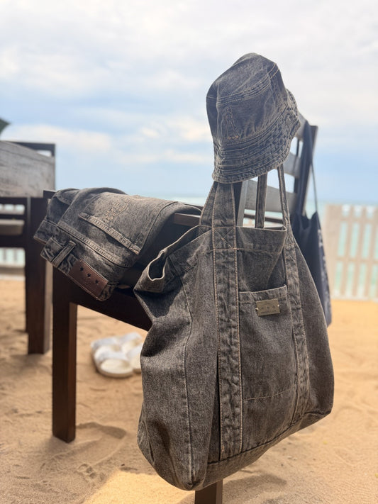 Denim TOTE bag