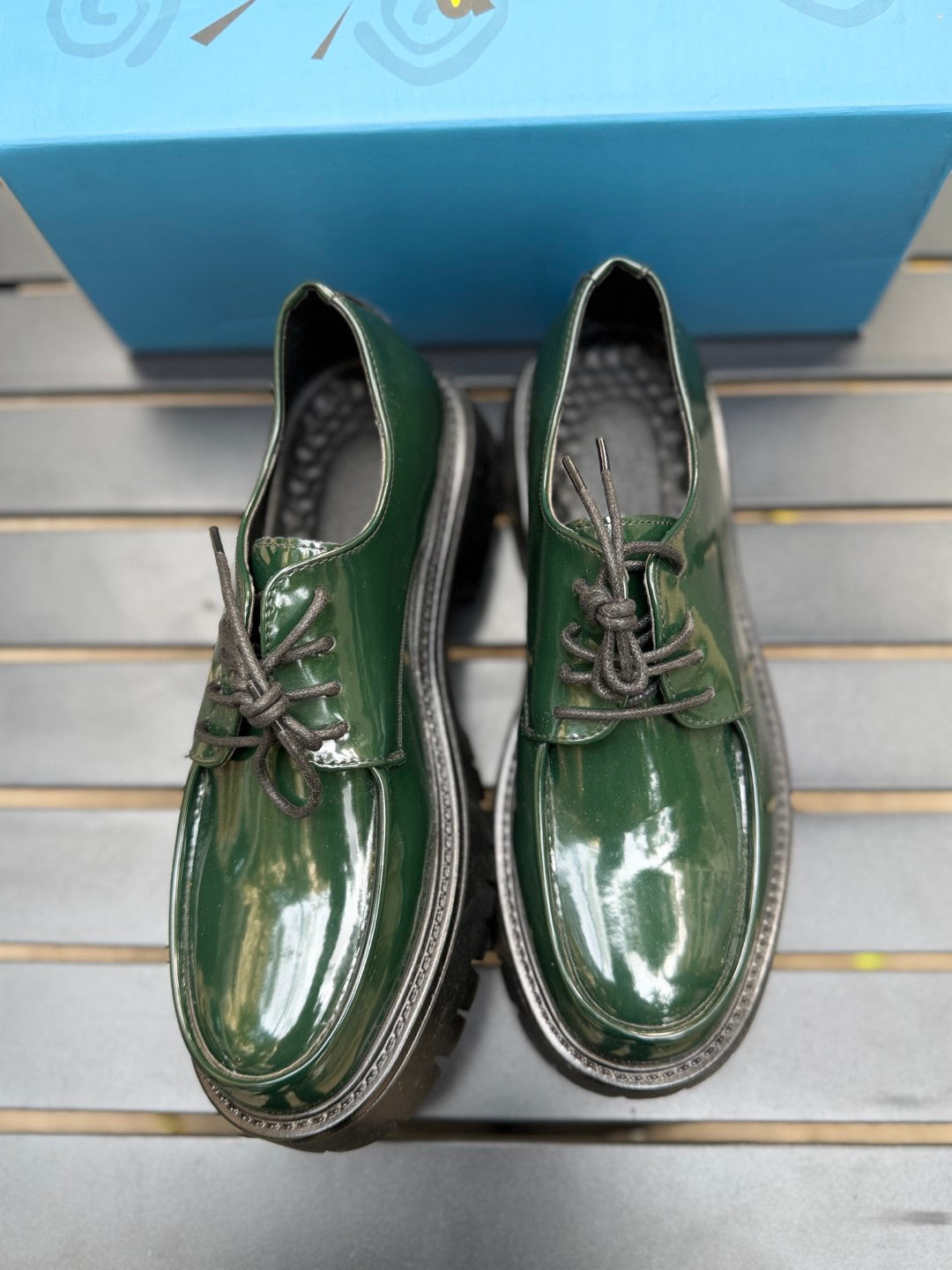 Forest green oxford