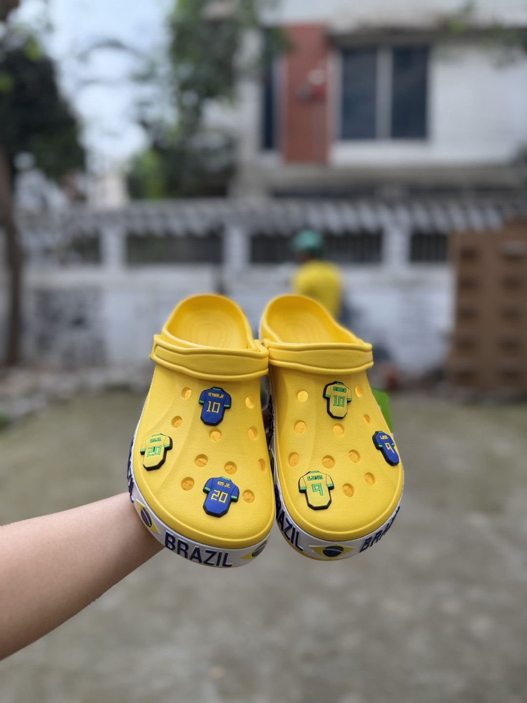 World Cup crocs