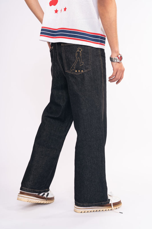 Gangsta twisted denim