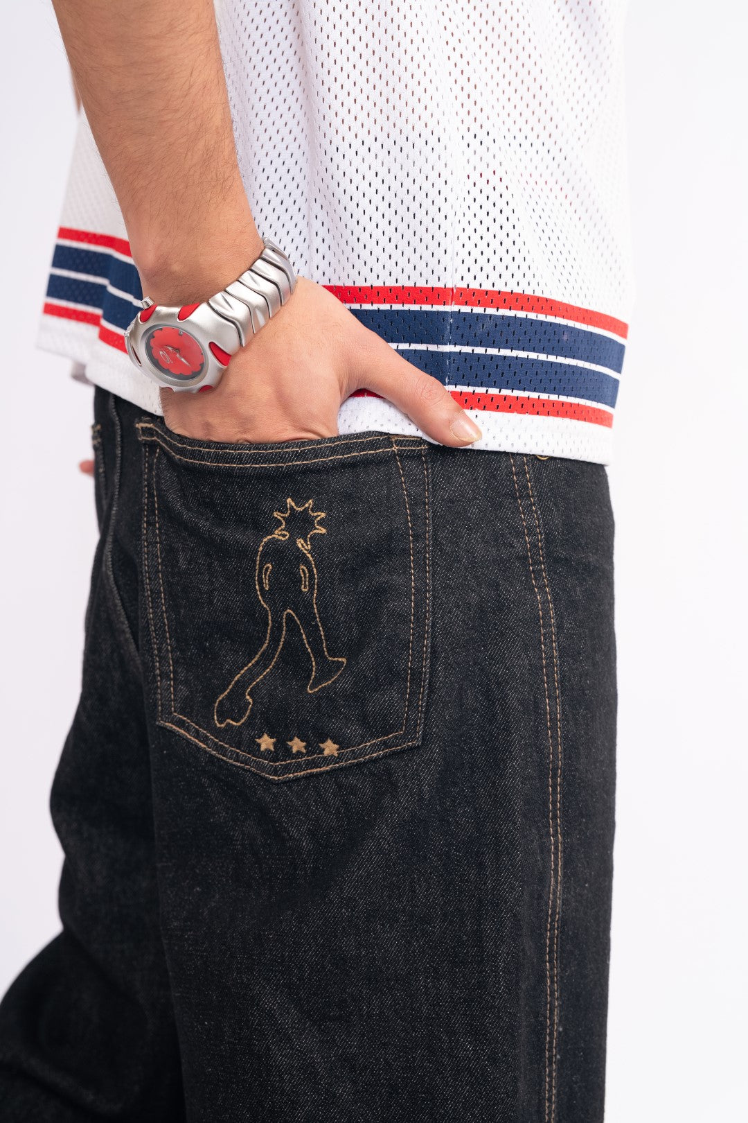 Gangsta twisted denim