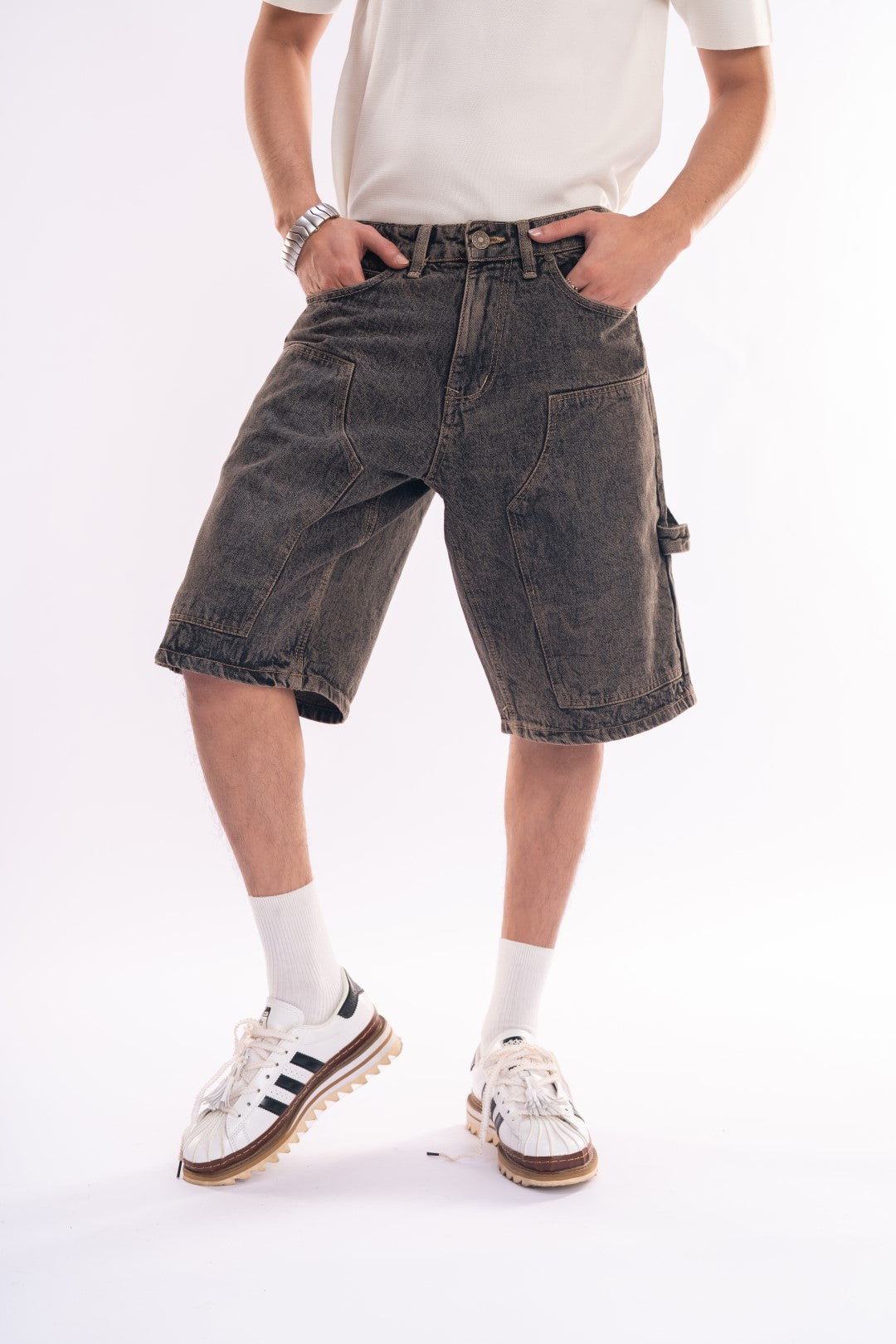 Gangsta denim shorts