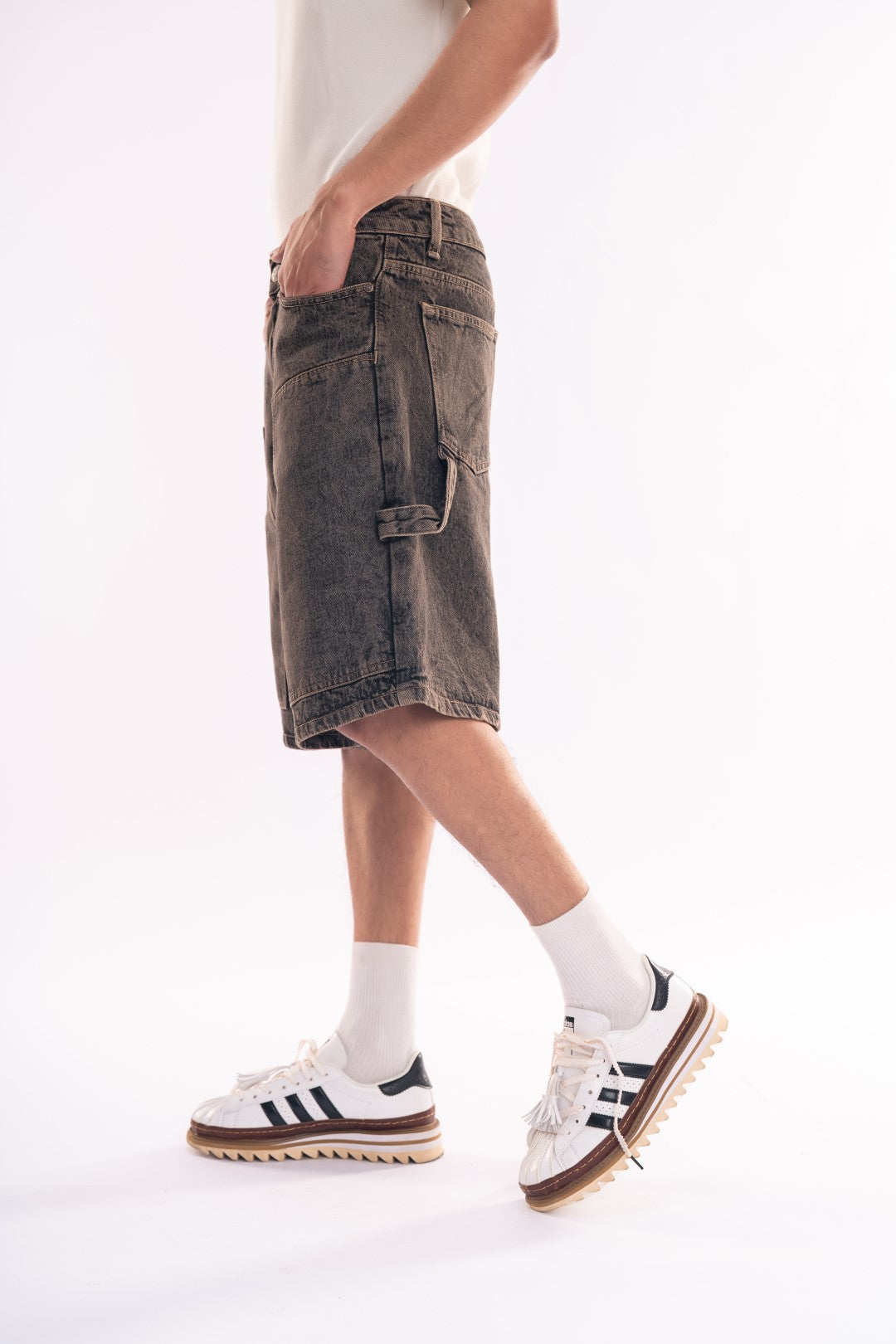 Gangsta denim shorts