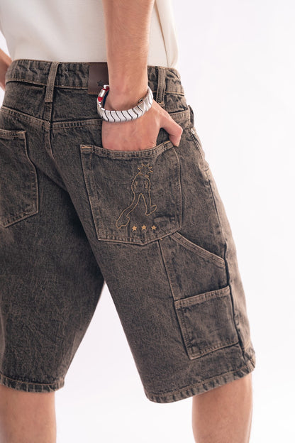 Gangsta denim shorts