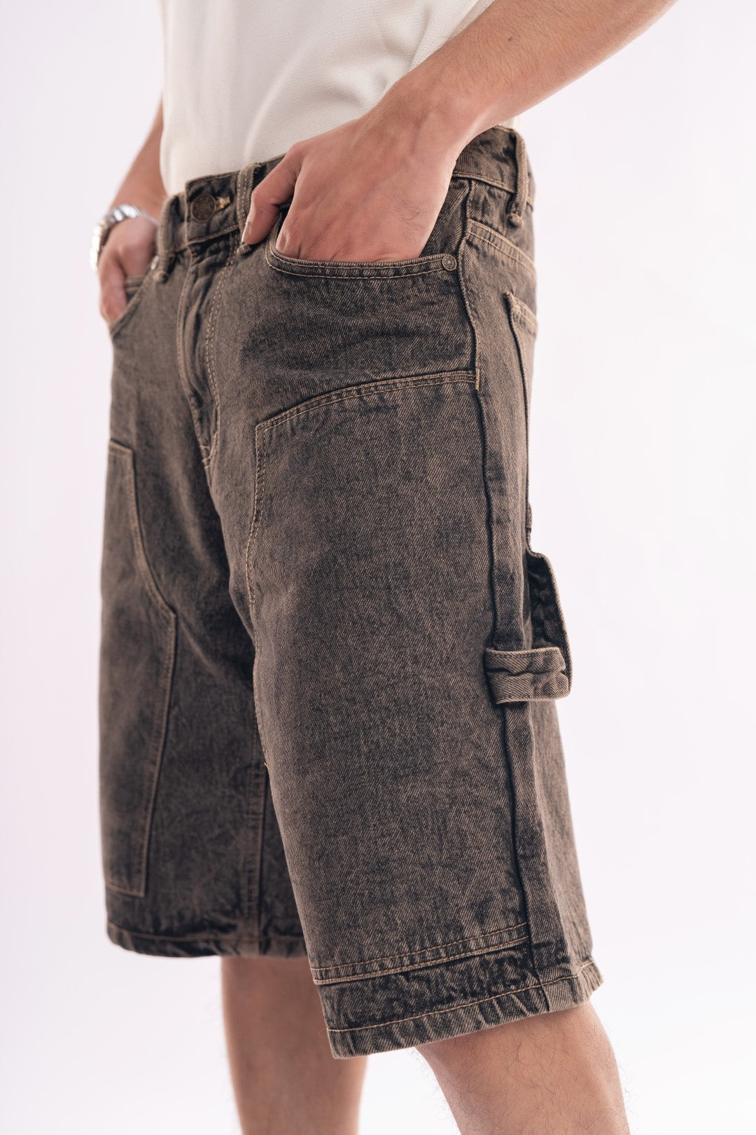 Gangsta denim shorts