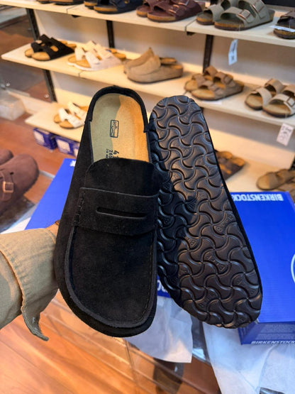 Naples wrapped suede shoes